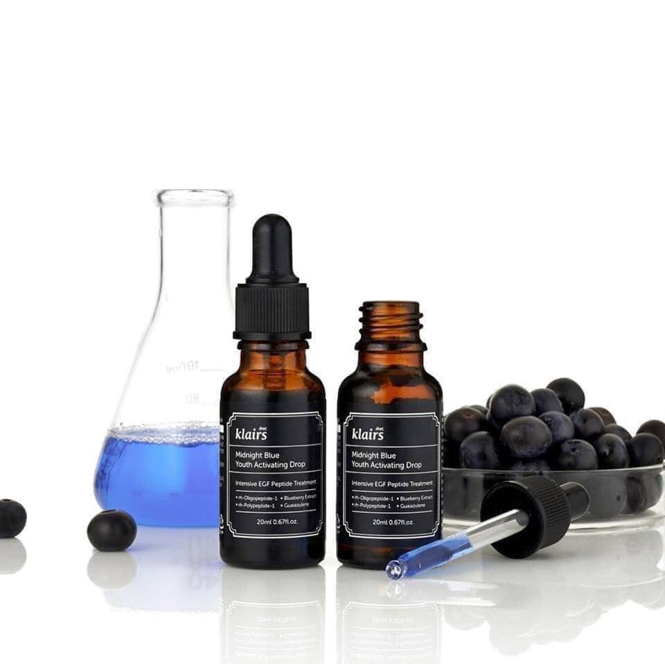Serum dưỡng ẩm phục hồi Klairs Midnight Blue Youth Activating Drop (20ml) –  Bonita Cosmetic Shop