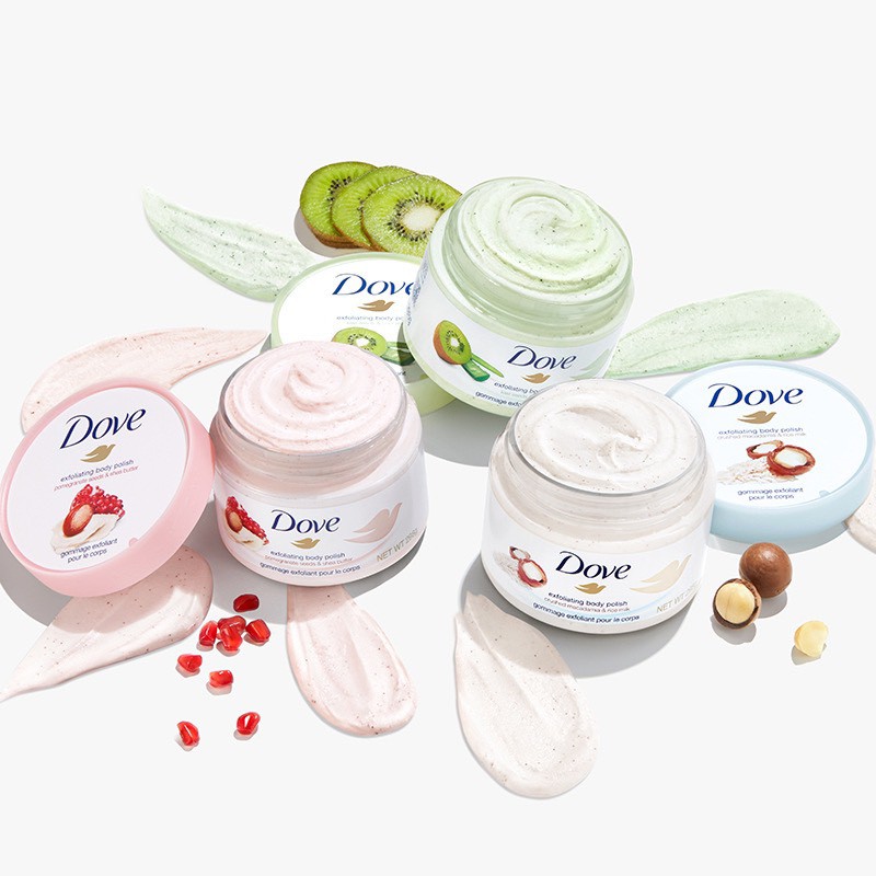 Tẩy Tế Bào Chết Toàn Thân Dove Exfoliating Body Polish (50g) – Bonita  Cosmetic Shop
