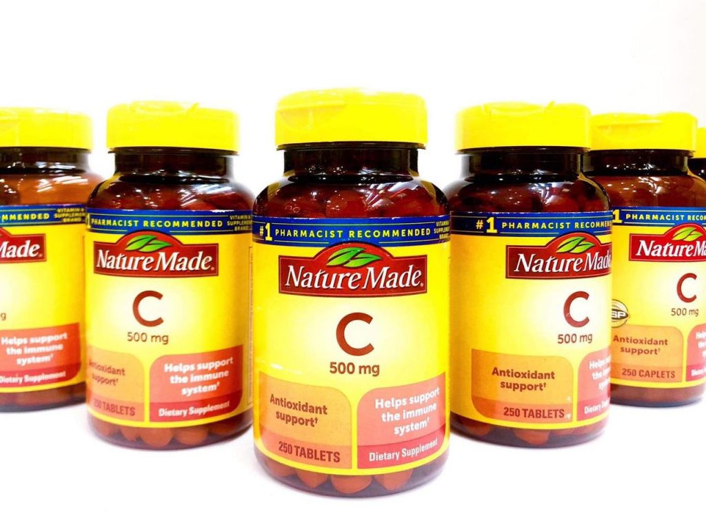 Vitamin C Nature Made 500mg Của Mỹ Hộp 250 Viên Bonita Cosmetic Shop